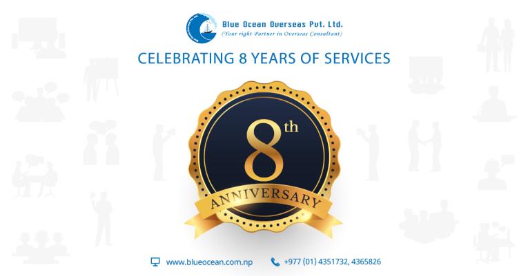 Celebrating 8 Years of Services